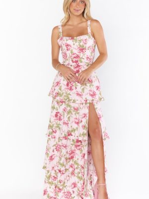 Lady Corset Dress ~  Garden Romantic
